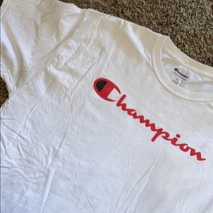 Champion White T-Shirt